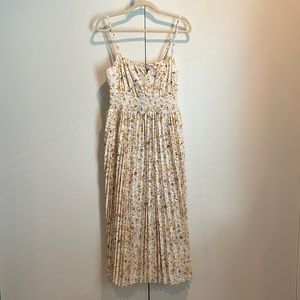 J. Crew Floral Midi Dress